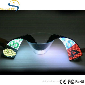 2016 hot sale New products p7.62mm flexible led display panels screen sign video